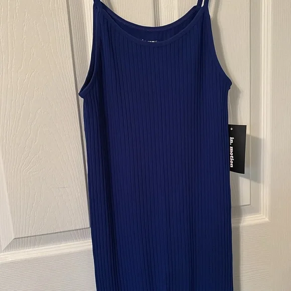🎉Blue Ribbed seamless Jumpsuit - Picture 3 of 4